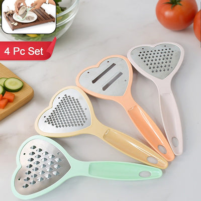 Heart-Shaped Grater & Slicer Set