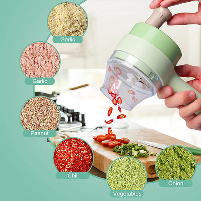 Electric Handheld Vegetable Cutter