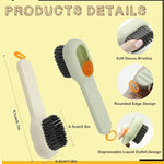 Multifunctional Liquid Shoe Cleaning Brush with Soap Dispenser - Image 2