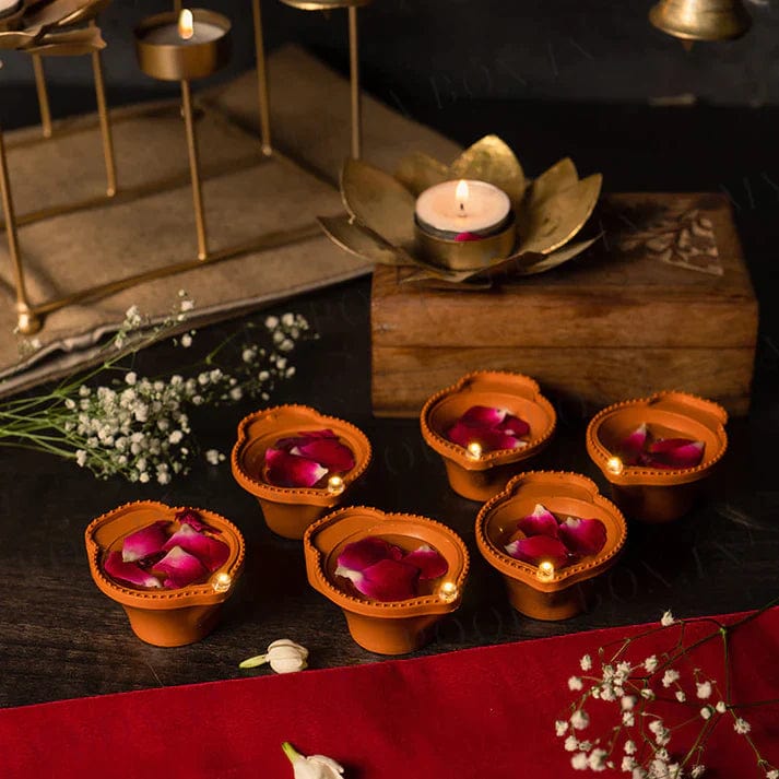 Akhand Jyot Diya (Pack of 6) - Image 2